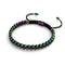 Einhorn Silber | Schwarz | Mini Vitality Armband
